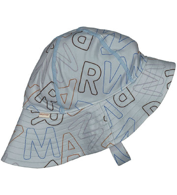 MarMar Zonnehoed - Alba Splash Lang - Logo Overzicht - MarMar - 44-46 cm - Zwemhoedjes