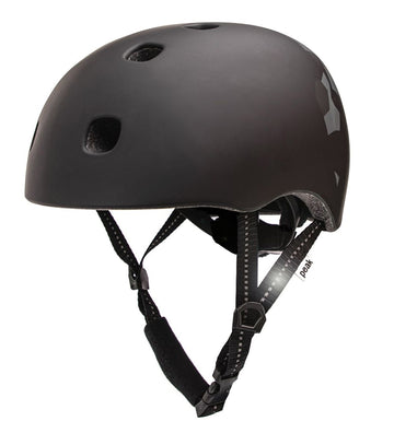 Crazy Safety Fietshelm - Helling - Black Pleinen - Crazy Safety - 54-59 cm - Fietshelmen
