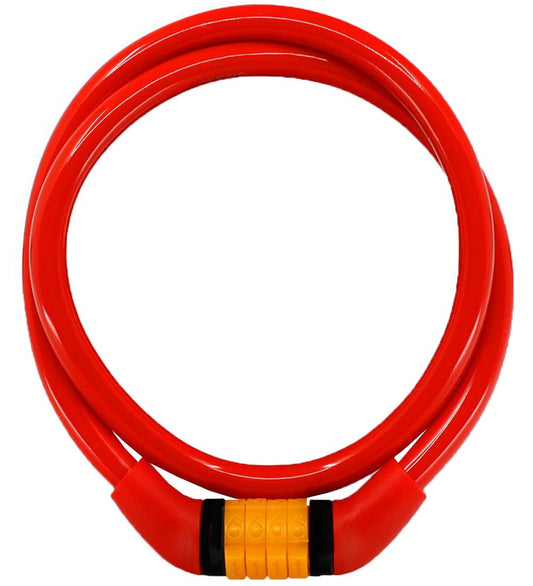 Crazy Safety Cijferslot - 60 cm - Rood - Crazy Safety - OneSize - Sloten