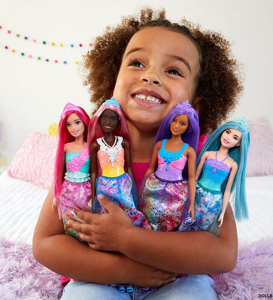 Barbie Pop - Core Royal - Roze Haar - Barbie - OneSize - Poppen