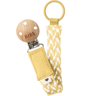 BIBS Speenketting - Gevlecht - Pale Boter/Ivory - BIBS - OneSize - Speenkettingen
