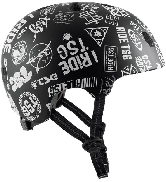 TSG Fietshelm - Meta Graphic Design - Plakkerig - TSG - 52-54 cm - Fietshelmen