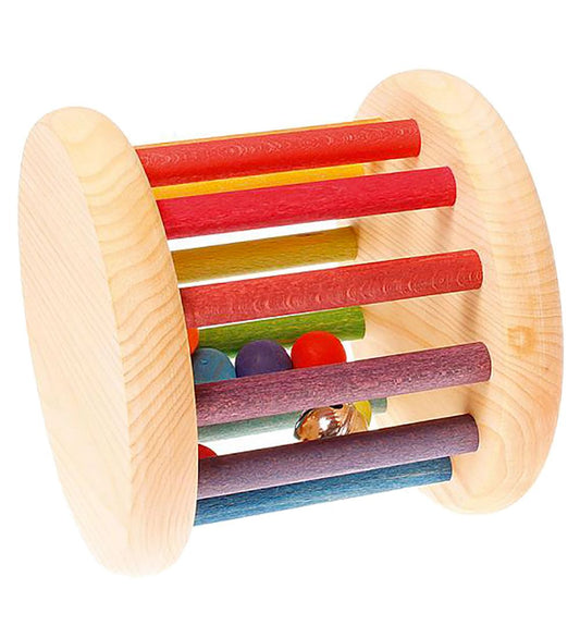 Grimms Houten Speelgoed - Rammelaar - Multicolour - Grimms - OneSize - Ramelaren