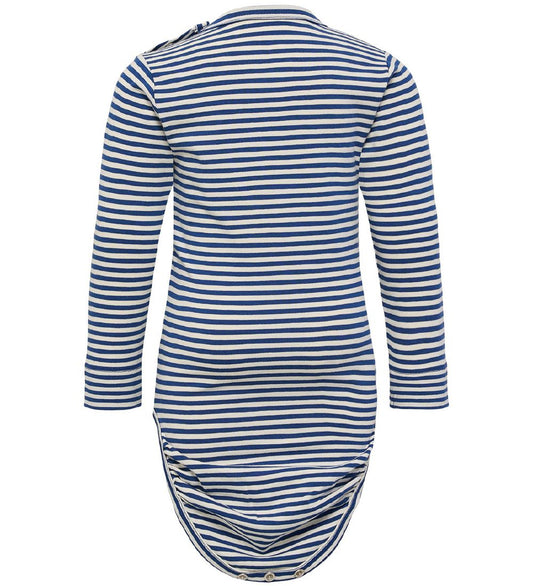 Hummel Romper l/s - hmlMulle - Navy Peony - Hummel - 62 - Rompers Lange Mouw