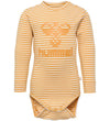 Hummel Romper l/s - hmlMulle - Butterscotch - Hummel - 56 - Rompers Lange Mouw