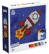 Plus-Plus Puzzel Stad Nummer - 500 st. - Raket - Plus-Plus - OneSize - Blokken