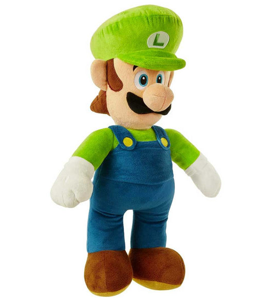 Super Mario Knuffel - Super Mario - 50 cm - Luigi - Super Mario - OneSize - Knuffels