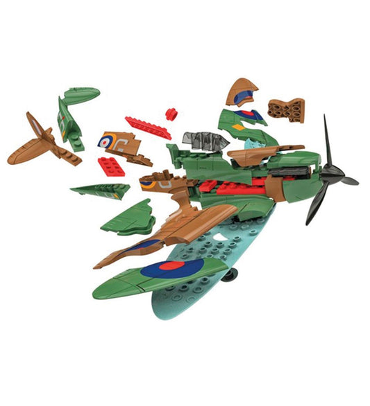Airfix Set - SNELBOUW - Spitfire J6000 - 34 Onderdelen - Airfix - OneSize - Blokken