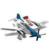 Airfix Set - SNELBOUW - D-Day P-51D Mustang J6046 - 38 Onderdele - Airfix - OneSize - Blokken