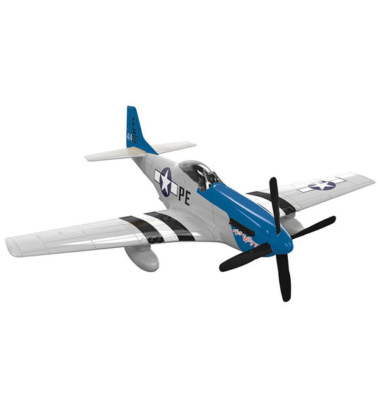 Airfix Set - SNELBOUW - D-Day P-51D Mustang J6046 - 38 Onderdele - Airfix - OneSize - Blokken