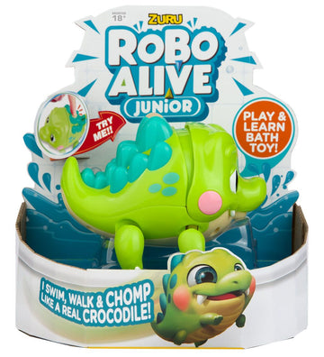 Robo Alive Badspeelgoed - Junior - Krokodil - Robo Alive - OneSize - Badspeelgoed