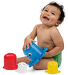 Baby Einstein Badspeelgoed - Opus's Stack Eend Stream - Blauw - Baby Einstein - OneSize - Badspeelgoed