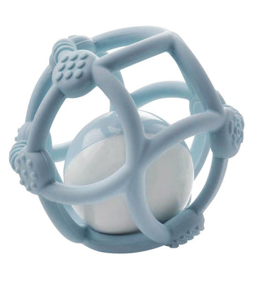 KidsMe Bijtbal - Siliconen Bal - Blauw - KidsMe - OneSize - Bijtringen