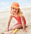 LEGO® Wear Zonnehoed - LWAri 301 - Pastel Oranje - LEGO® Wear - 48 cm - Zwemhoedjes