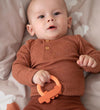 Done by Deer Bijtring - 2-pack - Deer Friends - Papaya/Zand - Done by Deer - OneSize - Bijtringen