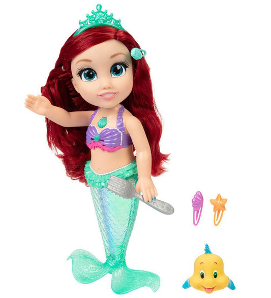 Disney Princess Pop m. Geluid - 38 cm - Ariel - Disney Princess - OneSize - Poppen