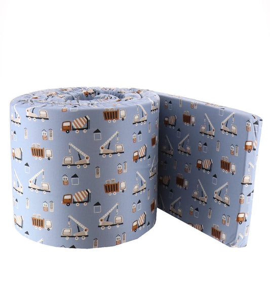 Nørgaard Madsens Bedomrander - Blauw m. Cementmixer - Nørgaard Madsens - OneSize - Bedomranders
