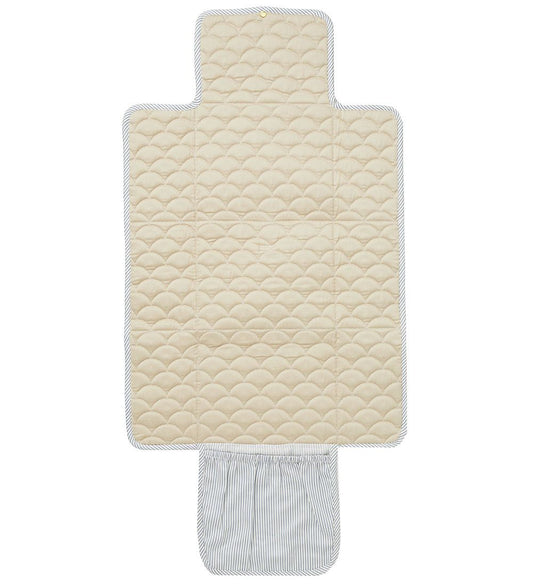 Cam Cam Verschoonmatje - Gewatteerd - 70x44 cm - Classic+ Strepe - Cam Cam - OneSize - Verschoonmatjes