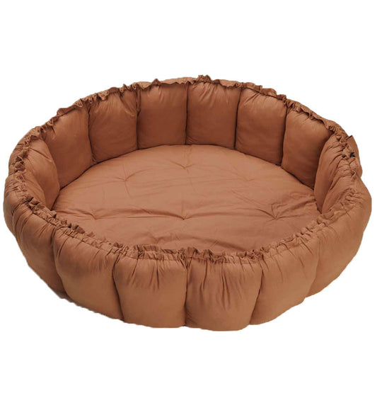 Play&Go Speelmat - 3-in-1 - Ø130 cm - Tawny Brown - Play&Go - OneSize - Speelmaten