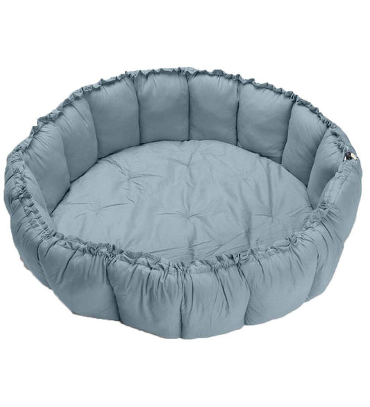 Play&Go Speelmat - 3-in-1 - Ø130 cm - Dusty Blue - Play&Go - OneSize - Speelmaten