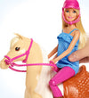 Barbie Poppenset - Doll Eend Horse (Blond) - Barbie - OneSize - Poppen