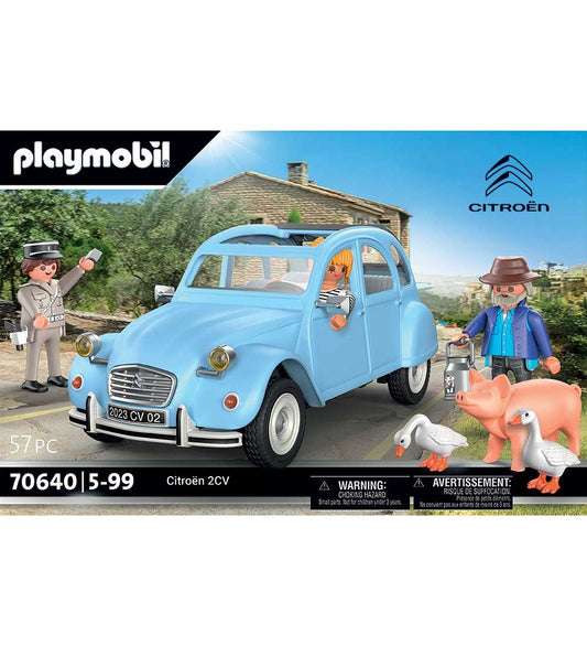 Playmobil - Citroën 2CV - 70640 - 57 Onderdelen - Playmobil - OneSize - Auto´s
