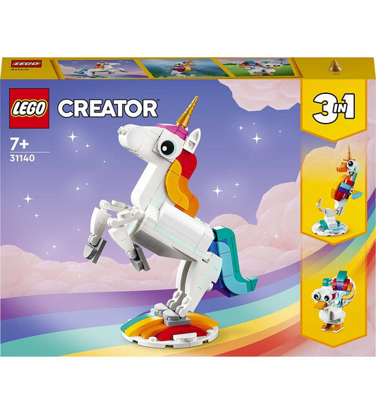 LEGO® Creator - Magische Eenhoorn 31140 - 3-In-1 - 145 Stenen - LEGO® - OneSize - Blokken