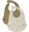 CeLaVi Slabbetjes - 2-pack - Khaki - CeLaVi - OneSize - Slabbetjes