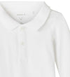 Name It Polo-body l/s - NbmHolger - Bright White - Name It - 1½ jaar (86) - Rompers Lange Mouw