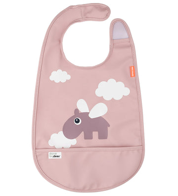 Done by Deer Slabbetjes - PU - Happy Clouds Powder - Done by Deer - OneSize - Slabbetjes