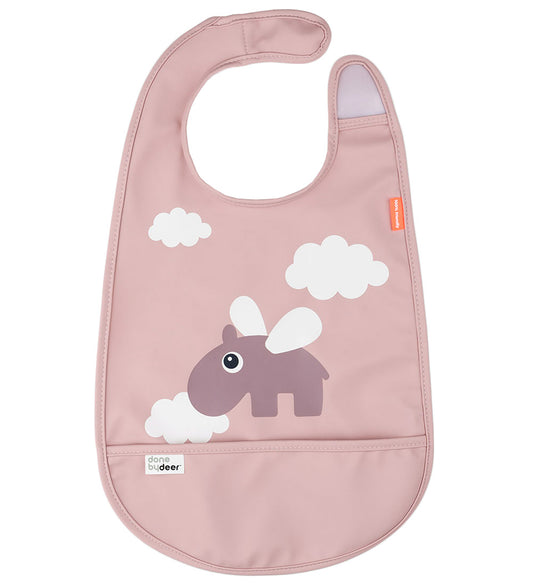 Done by Deer Slabbetjes - PU - Happy Clouds Powder - Done by Deer - OneSize - Slabbetjes