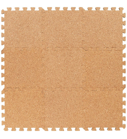 BabyDan Puzelmat - 90x90 cm - Kurk - BabyDan - OneSize - Puzelmatten