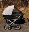 BabyDan Insectennet - Zwart m. Reflecterend op de motorkap - BabyDan - OneSize - Insectennetten