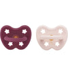 Hevea Fopspenen - 3-36 mnd. - 2-pack - Natuurlijk Rubber - Powde - Hevea - OneSize - Fopspenen