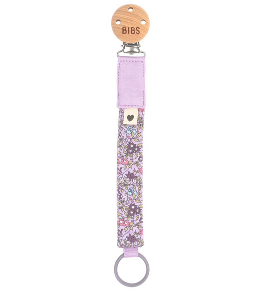 BIBS X Liberty Speenketting - Bloemen - Violet Sky - BIBS - OneSize - Speenkettingen