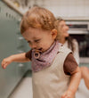 BIBS X Liberty Babyslabbetje - Bandana - Bloemen - Violet Sky - BIBS - OneSize - Kwijlsjaaltjes