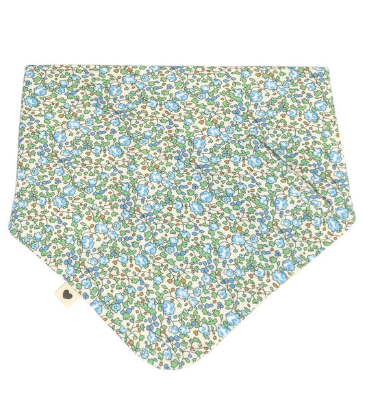 BIBS X Liberty Babyslabbetje - Bandana - Bloemen - Ivory - BIBS - OneSize - Kwijlsjaaltjes