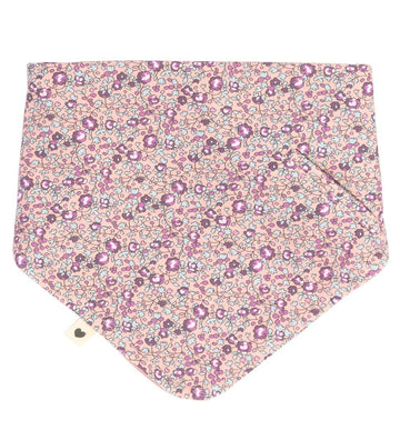 BIBS X Liberty Babyslabbetje - Bandana - Bloemen - Blush - BIBS - OneSize - Kwijlsjaaltjes
