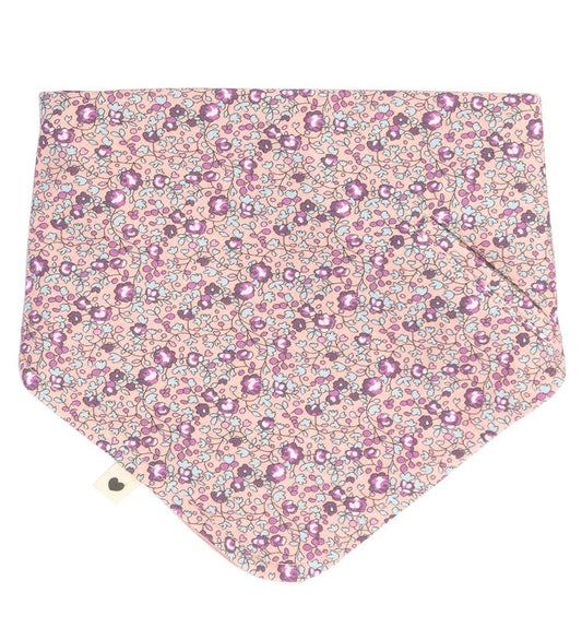 BIBS X Liberty Babyslabbetje - Bandana - Bloemen - Blush - BIBS - OneSize - Kwijlsjaaltjes