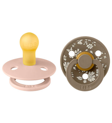 BIBS X Liberty Colour Fopspenen - 2-pack - Maat 1 - Rond - Capel - BIBS - 0-6 mnd - Fopspenen