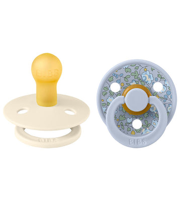 BIBS X Liberty Colour Fopspenen - 2-pack - Maat 2 - Rond - Elois - BIBS - 6-18 mnd - Fopspenen