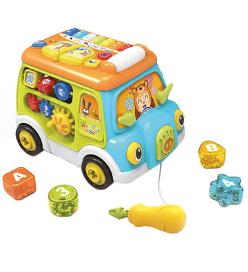 Scandinavian Baby Products Activiteitenspeelgoed - Bus m. Licht/ - Scandinavian Baby Products - OneSize - Activiteitenspeelgoed