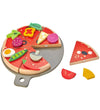 Tender Leaf Houten Speelgoed - Pizza Feest - Tender Leaf - OneSize - Speelgoedeten