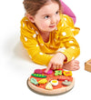 Tender Leaf Houten Speelgoed - Pizza Feest - Tender Leaf - OneSize - Speelgoedeten