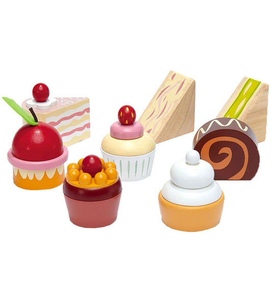 Tender Leaf Houten Speelgoed - Snackessay - 9 Onderdelen - Vogel - Tender Leaf - OneSize - Speelgoedeten
