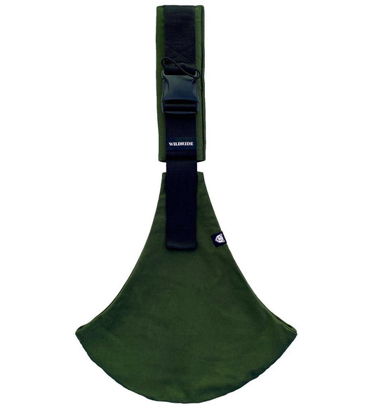 Wildride Voetenzak - De Peuter Swing - Army Green - Wildride - OneSize - Draagzakken