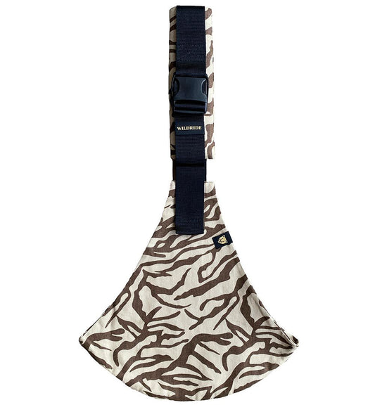 Wildride Voetenzak - De Peuter Swing - Zebra - Wildride - OneSize - Draagzakken