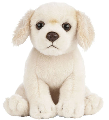Living Nature Knuffel - 17x7 cm - Golden Retriever Puppy - Beige - Living Nature - OneSize - Knuffels