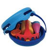 Compact Toys Strandset - 7 Onderdelen - Blauw - Compact toys - OneSize - Zandspeelgoed