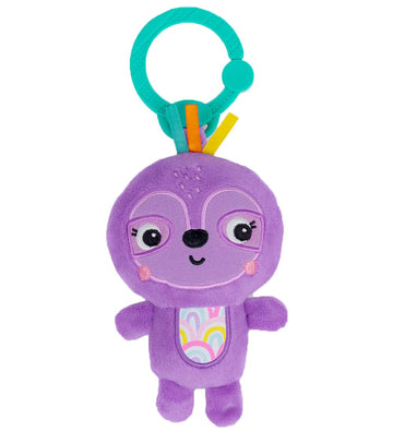 Bright Starts Hangspeeltje - Jingle Joy - Paars Luiaard - Bright Starts - OneSize - Hangspeeltjes